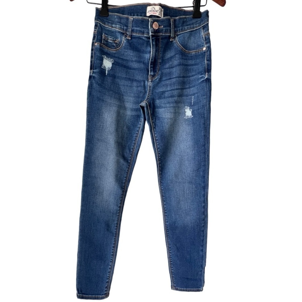 Women's JORDACHE Jean super skinny size 16 slim blue